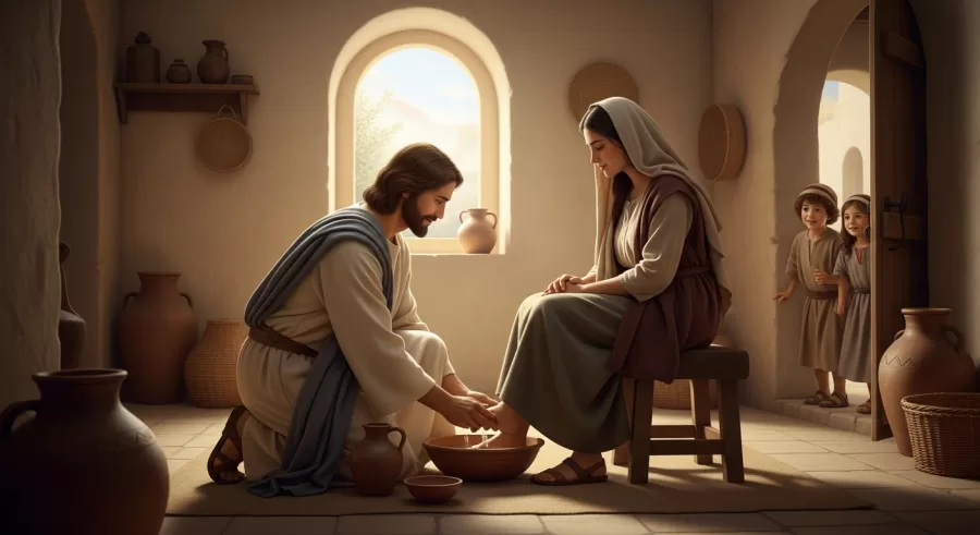 O Exemplo de Humildade de Jesus